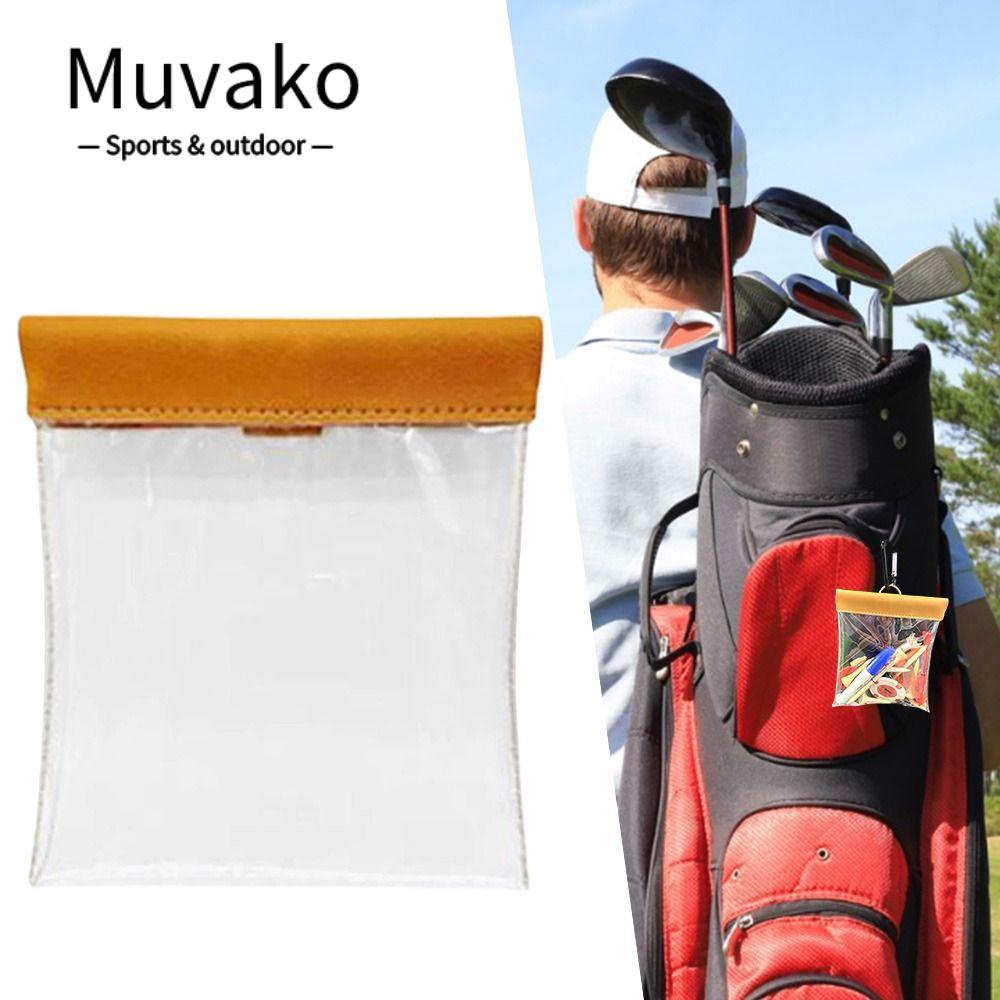 MUVAKO Túi Đựng Bóng Golf Trong Suốt Tiện Dụng