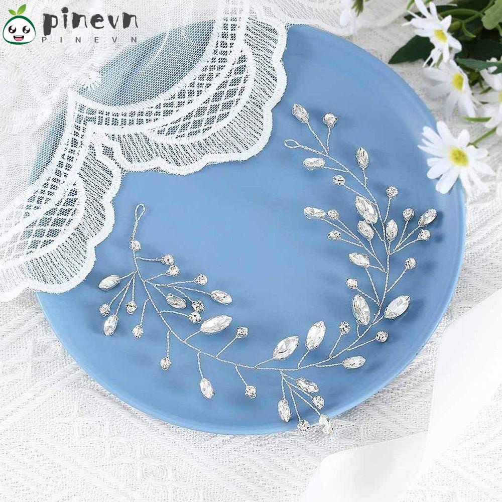 PINEVN Băng Đô Hoa Cài Tóc Thời Trang Cho Cô Dâu