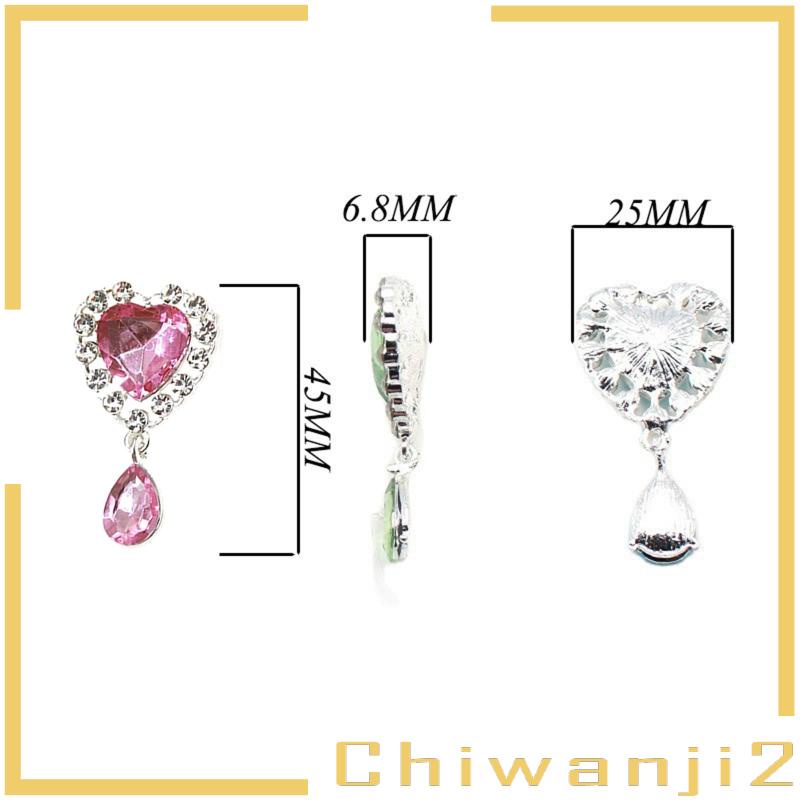 Bộ 10 Hạt Cườm Trang Trí Lưng Giày / Túi Xách