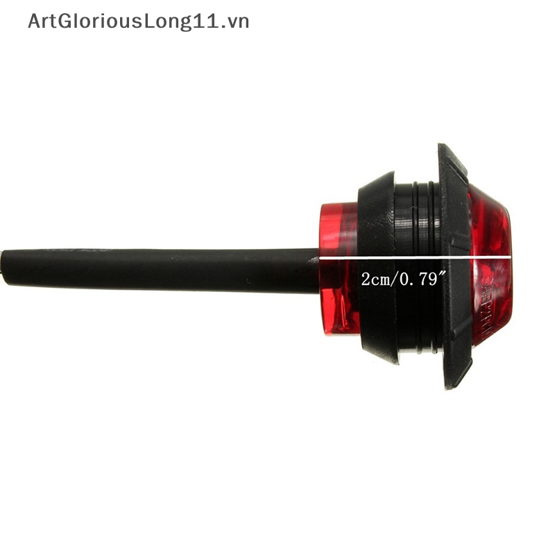 1 Đèn Tín Hiệu 24V 3LED 3 / 4 &quot;Ánh Sáng Trắng / Vàng Cho Xe Tải