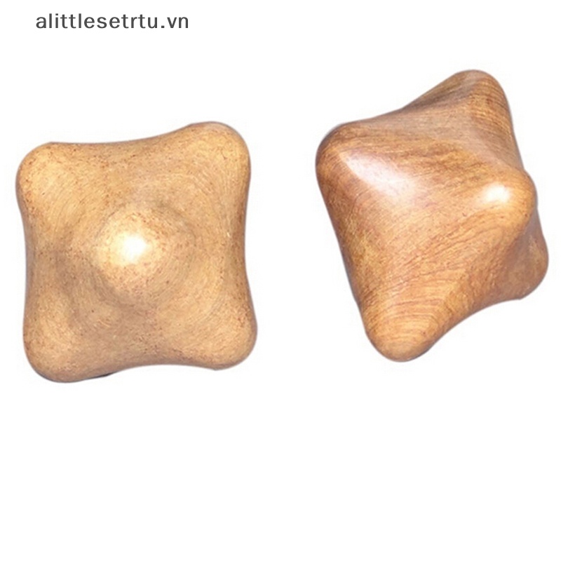 Bộ 2 Dụng Cụ Mát Xa Bàn Tay Giúp Thư Giãn Bằng Gỗ