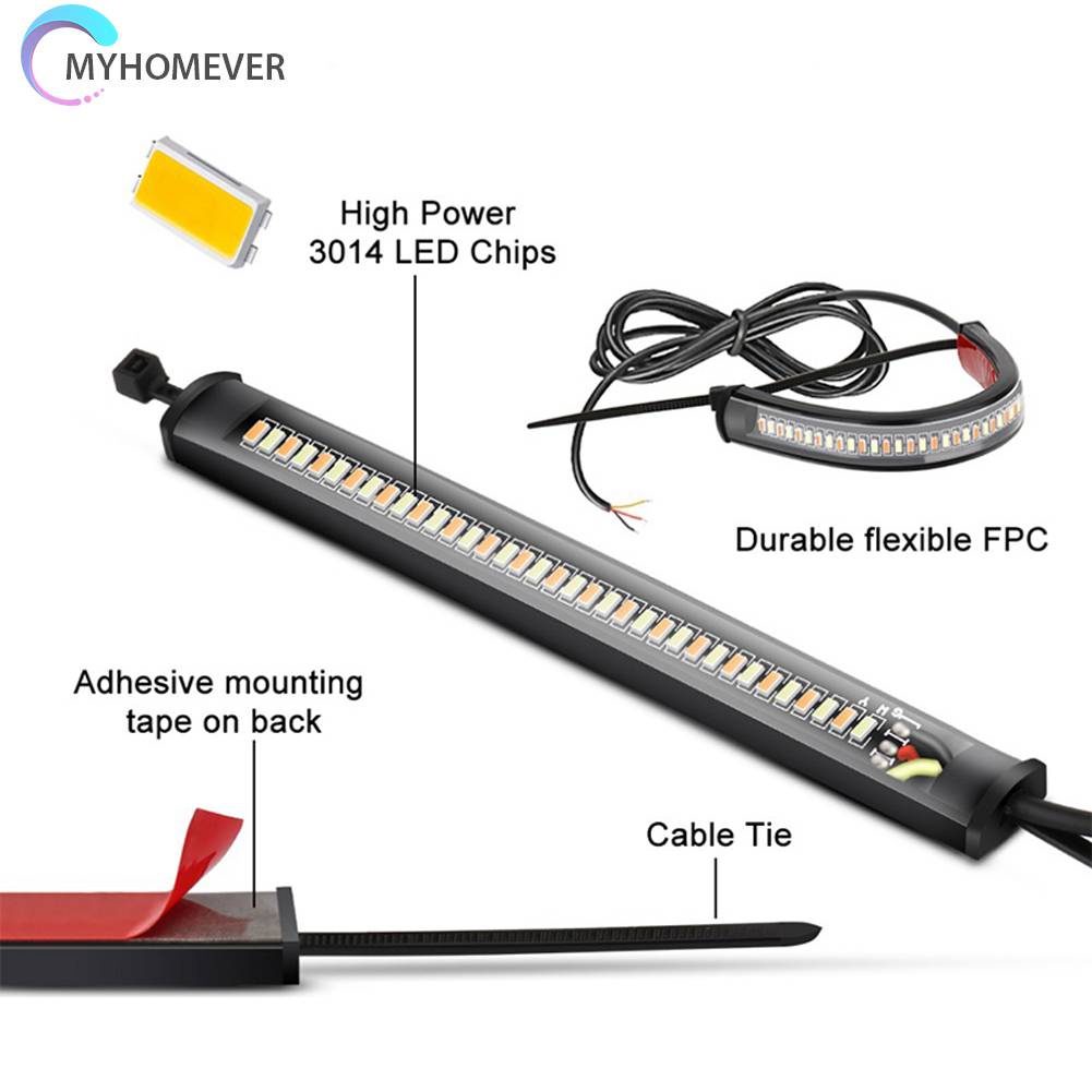 Dây Đèn LED Hình Tròn 12V Chống Nước Thông Dụng Cho Xe Máy