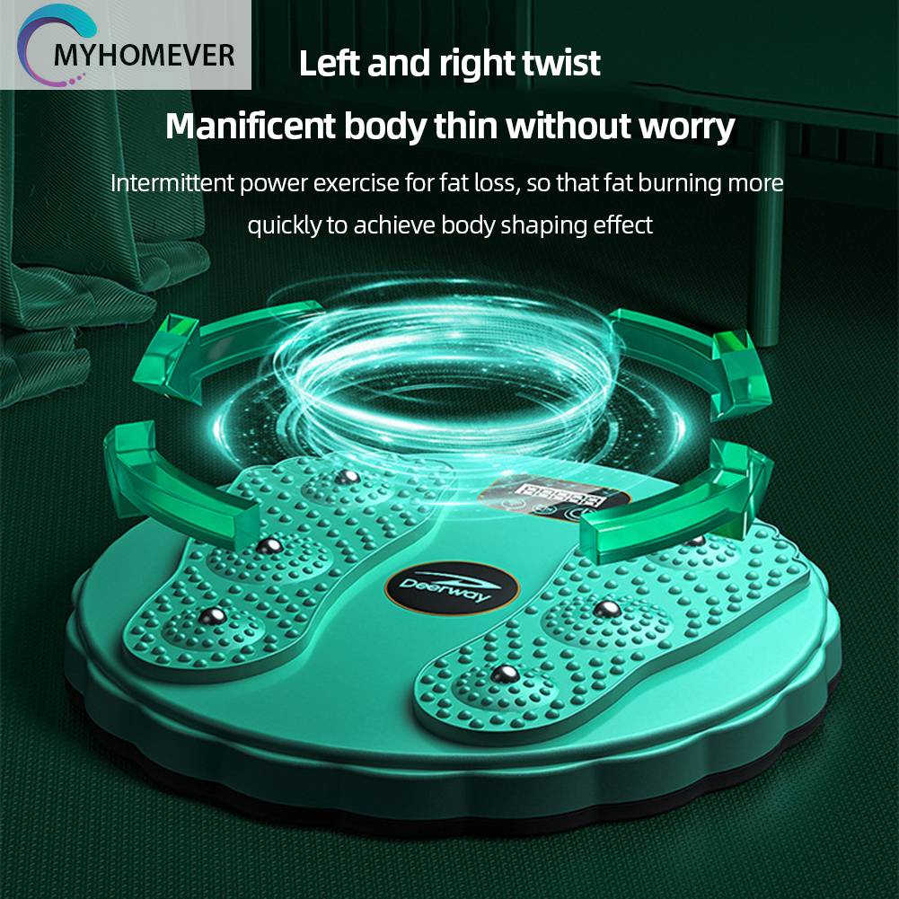 Dụng Cụ Tập Cơ Bụng Bằng Nhựa Chống Trượt Màn Hình LCD Có Thể Xoay Được