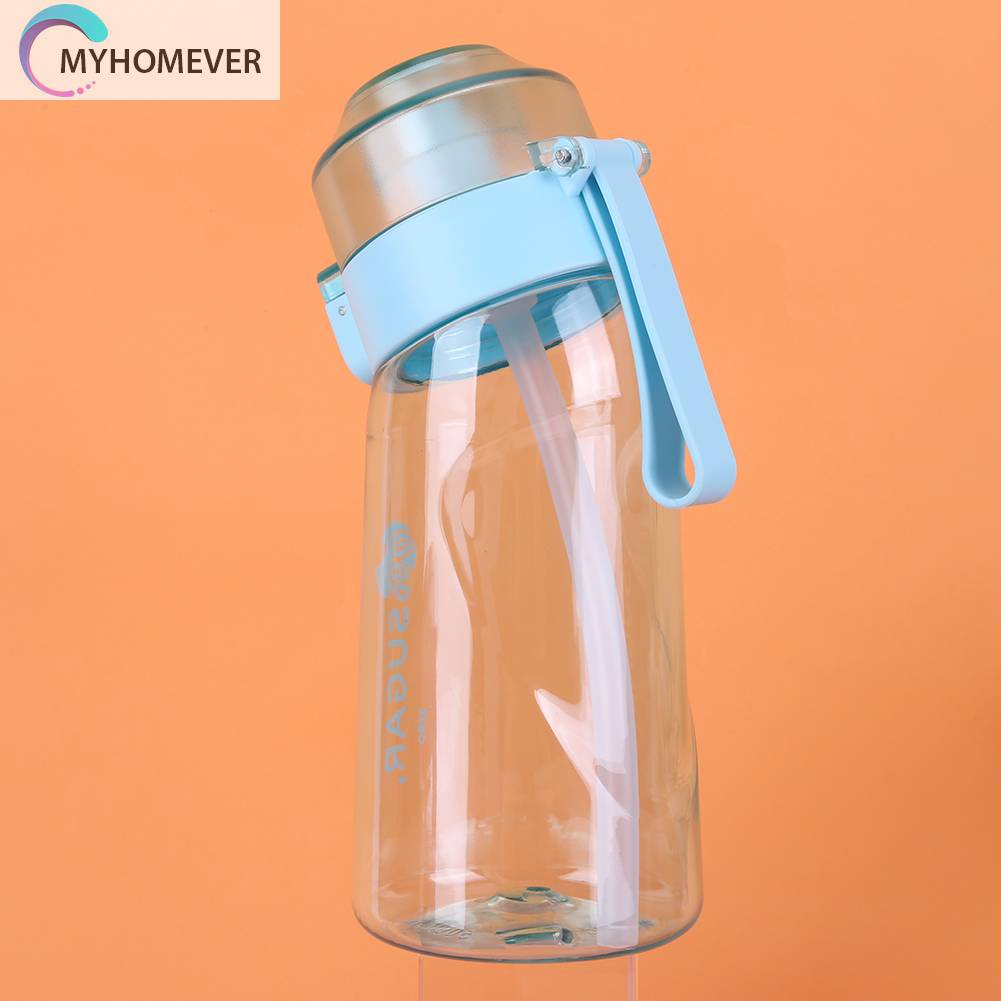 Bình Nước 500ML Kèm Ống Hút Có Thể Tái Sử Dụng