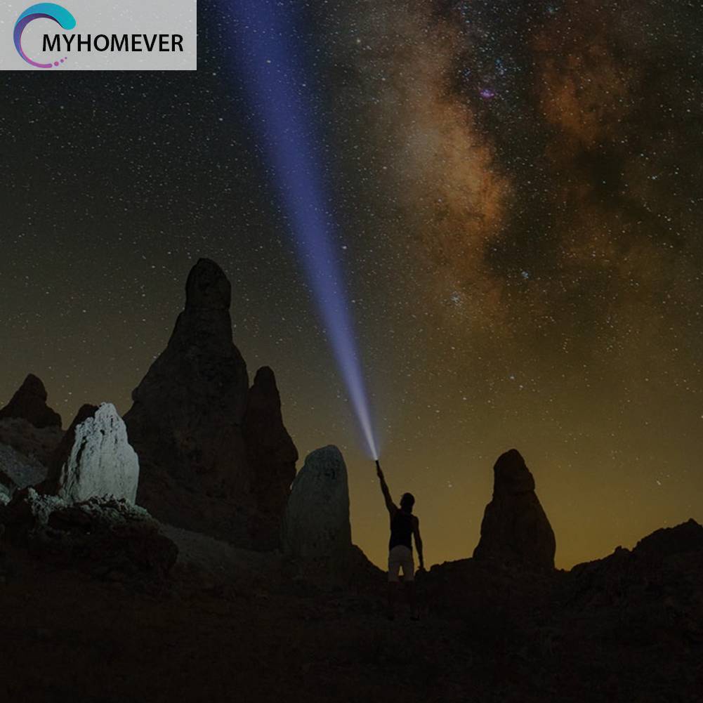 Đèn Pin Chống Nước IPX4 1200LM 30W LED Có Thể Sạc Lại Bằng Cổng USB