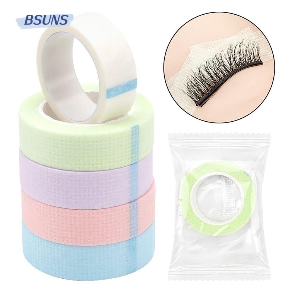 BSUNS 5 Cuộn Miếng Dán Dưới Mắt Mềm Mại Thoáng Khí Chống Dị Ứng Chuyên Nghiệp Cho Nối Mi