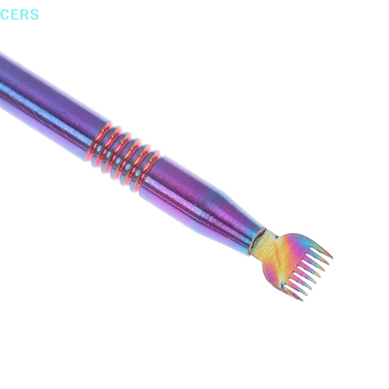 1 Que Vệ Sinh Mi Giả Bằng Thép Không Gỉ RS