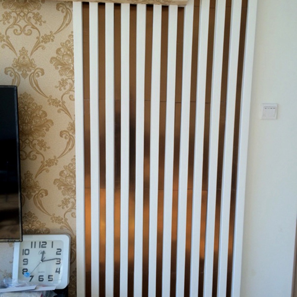 1 Bộ Đề Can Acrylic Tráng Gương Dán Tường Tự Dính Có Thể Tháo Gỡ