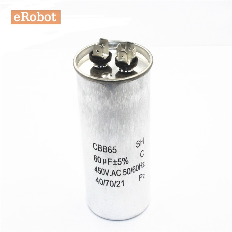 Tụ Điện Động Cơ CBB65 450VAC 5UF 6UF 8UF 10UF 12UF 15UF 20UF 25UF 30UF 35UF 40UF 45UF Chất Lượng Cao