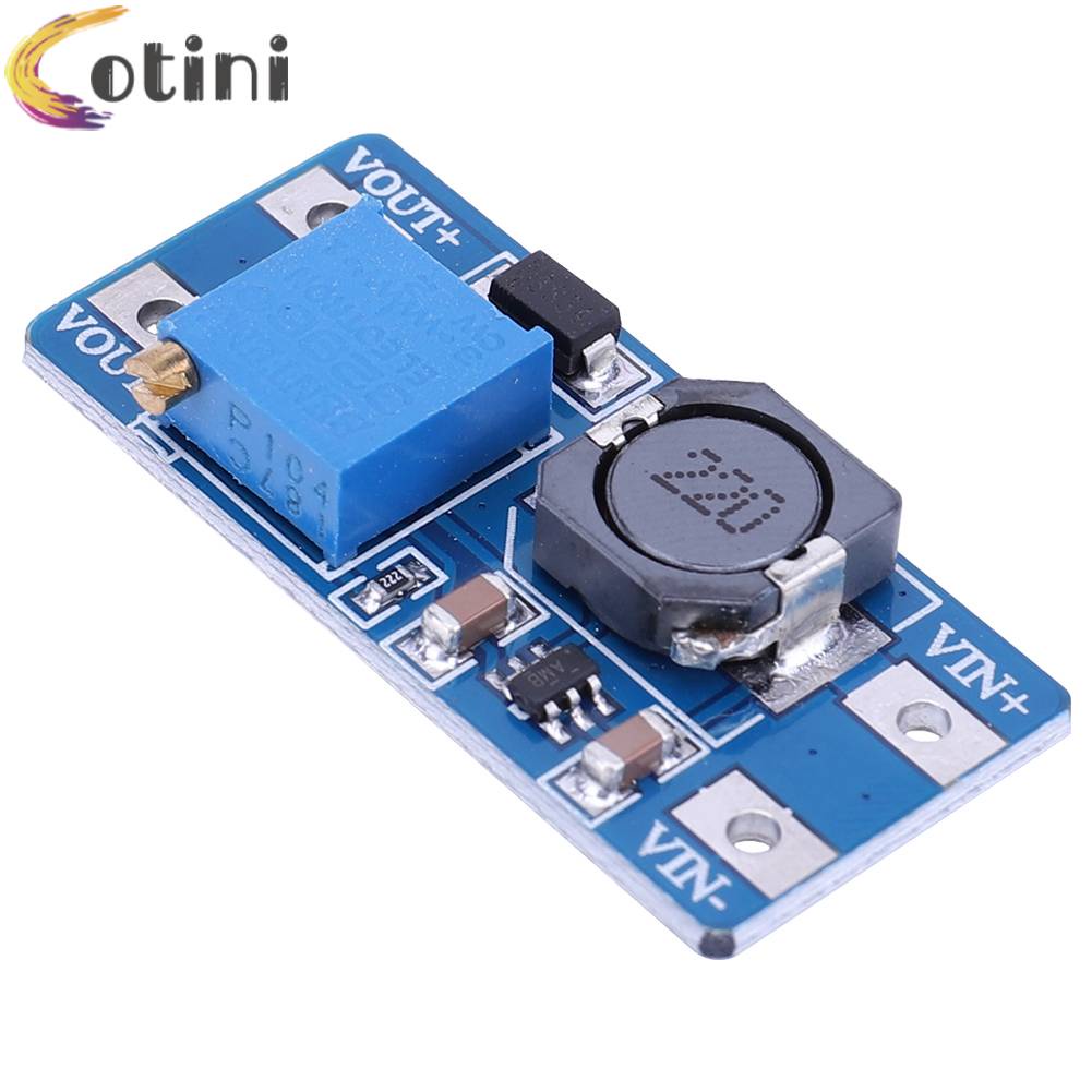 Mô Đun Tăng Áp MT3608 DC-DC Từ 2A Max 2V-24V Lên 5 / 9 / 12 / 28V