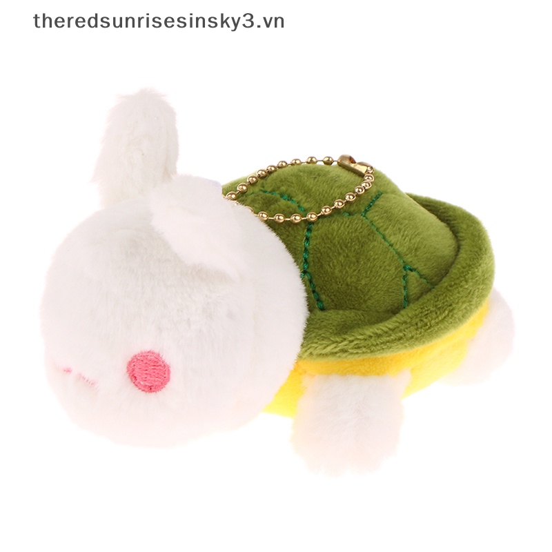 Đồ chơi nhồi bông Hình Rùa / Thỏ Mềm Mại Trang Trí Móc Khóa / Túi Xách Cho Bé