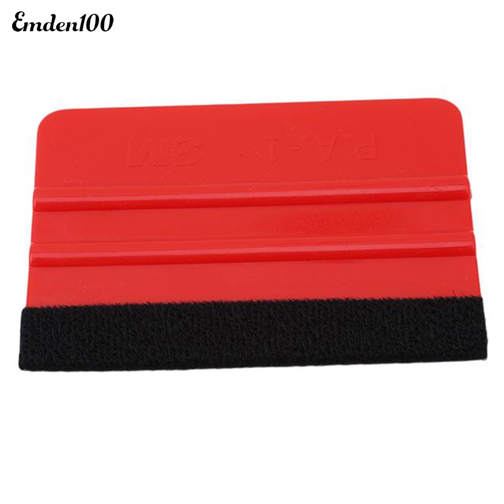 [EMDEN] Dụng Cụ Cạo Dán Đề Can Vinyl Viền Nỉ Mềm Mại Cho Xe Hơi