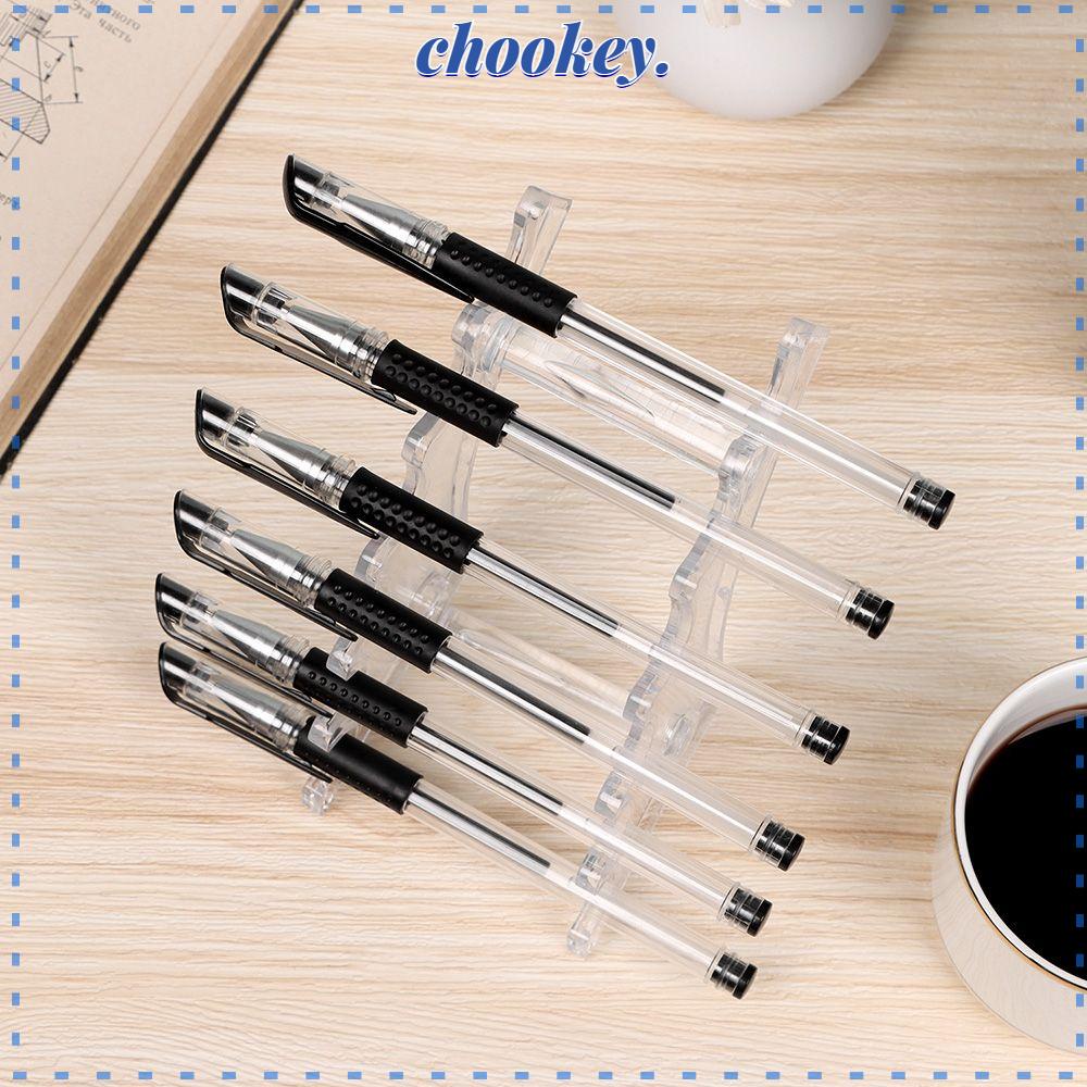 CHOOKEY Giá Trưng Bày Bút Bằng acrylic Tiện Dụng Chất Lượng Cao Đứng
