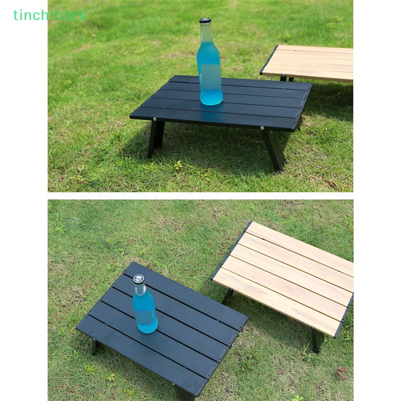 Bàn Xếp Mini Bằng Nhôm Tiện Dụng Mang Theo Du Lịch Cắm Trại
