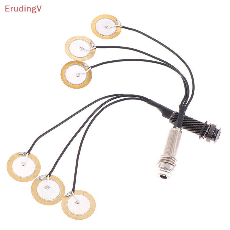 Bộ Pickup Tiếp Xúc Piezo 3 Đầu Cắm Cuối Cho Kalimba