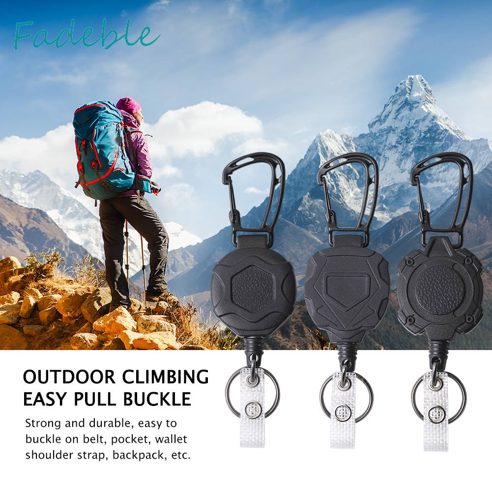 Móc Khóa Có Thể Thu Gọn Chống Thất Lạc Đa Năng Tiện Dụng