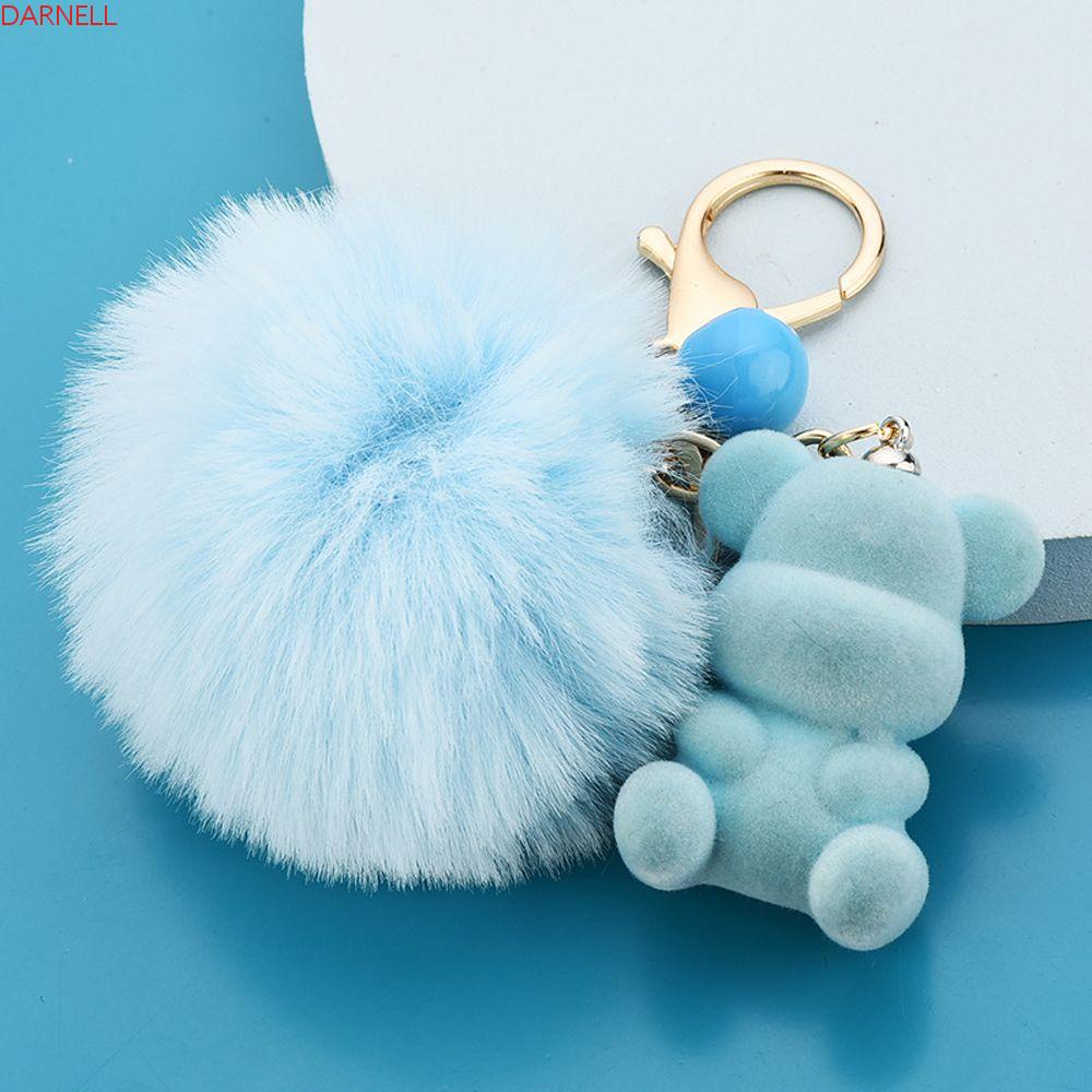 DARNELL Móc Khóa Hình Gấu Bông Hoạt Hình Đáng Yêu