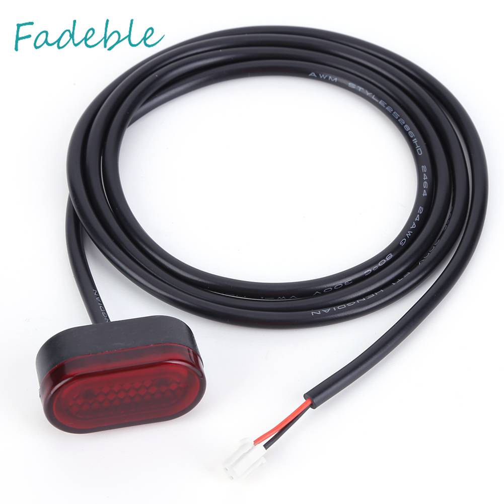 Đèn LED Cảnh Báo An Toàn Phía Sau Kèm Dây Cáp Dành Cho Xe Đạp Ninebot F30 F40