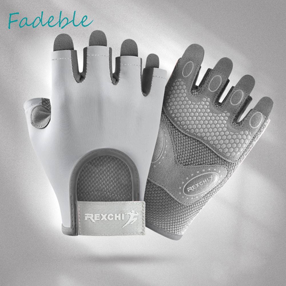 Găng Tay Thể Thao Hở Ngón Mềm Mại Chống Trượt Tiện Dụng