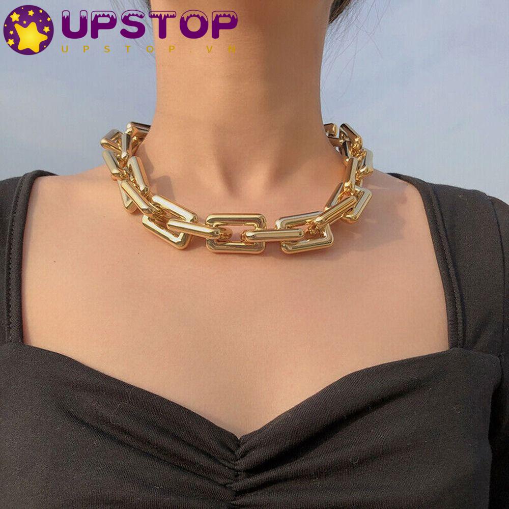 UPSTOPVN Vòng Cổ Choker Ngắn Phong Cách Hip Hop Punk Cá Tính Dành Cho Nữ