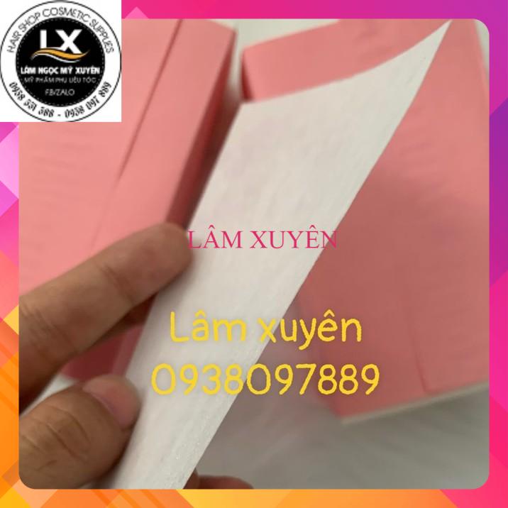 Giấy uốn nóng♦️GIÁ RẺ♦️ giấy quấn uốn setting, quấn tóc khi uốn setting, giấy dày, tái sử dụng được