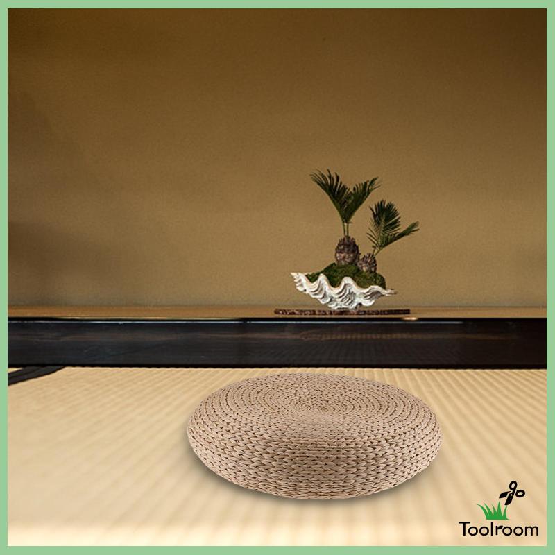 Đệm Ngồi Đan Rơm Thủ Công Thoáng Khí