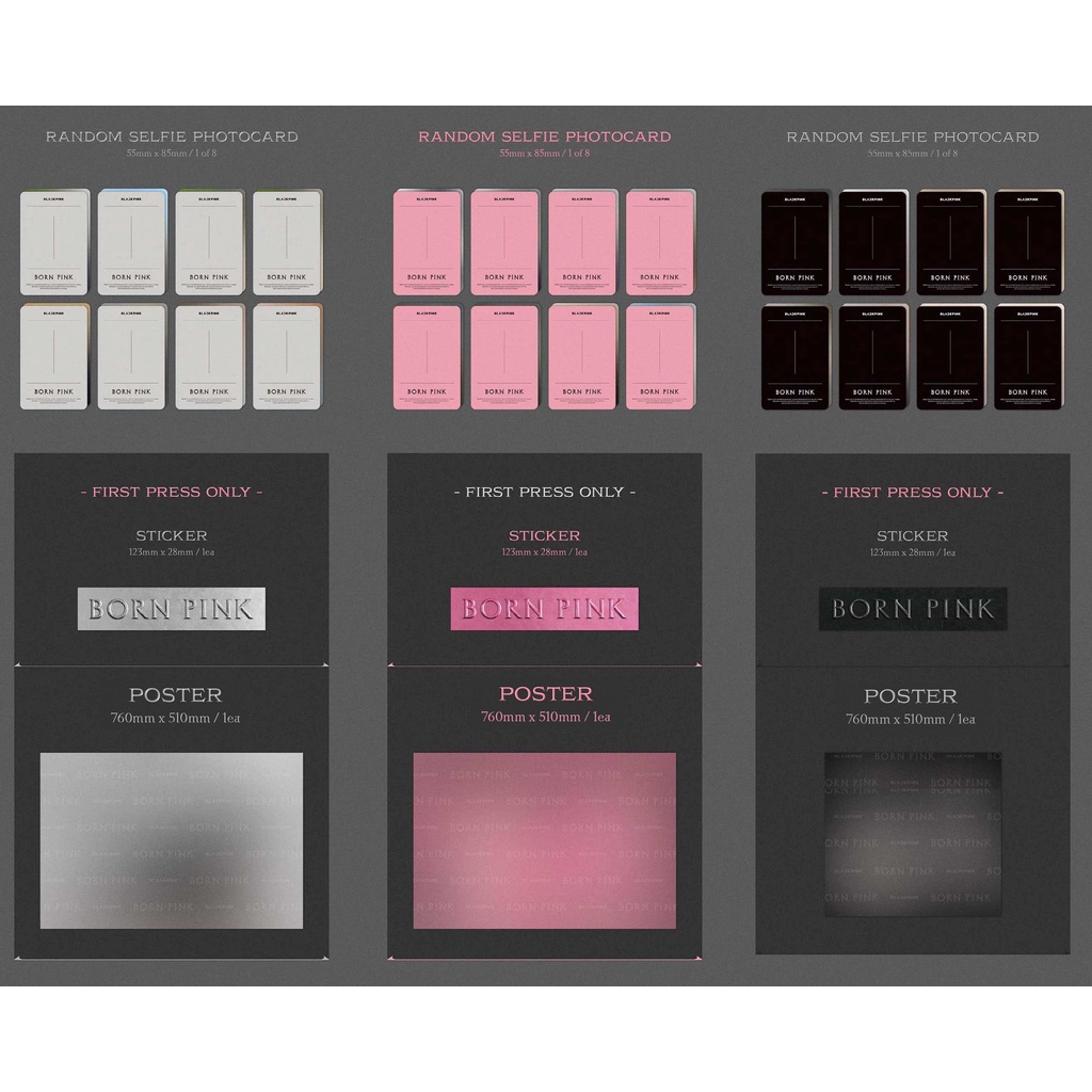 BLACKPINK - 2nd ALBUM BORN PINK