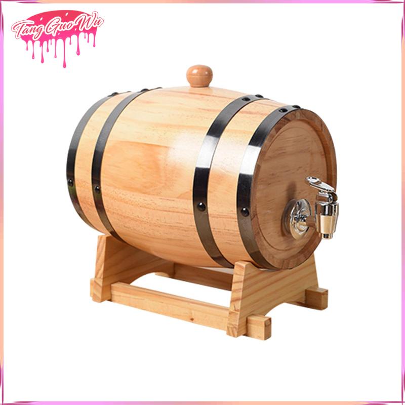 Thùng Gỗ Đựng Bia Dung Tích Lớn 1L / 1.5L / 3L