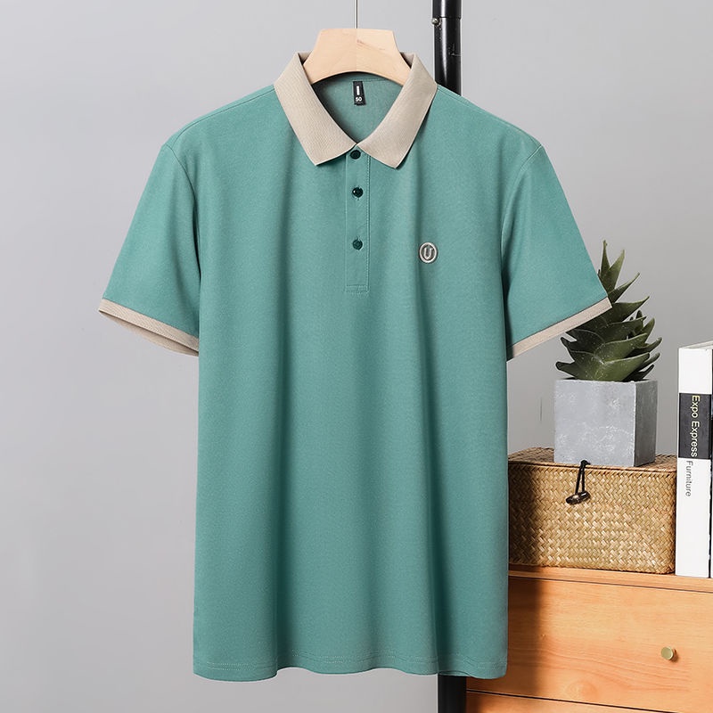 Áo Thun Polo Mỏng Thêu Họa Tiết Thời Trang Mùa Hè Mới Cho Nam