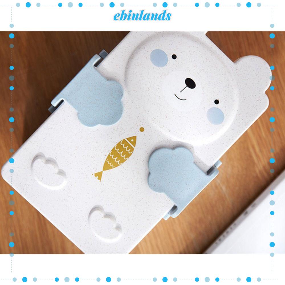 EBINLANDS Hộp Cơm Trưa Kiểu Nhật Dễ Thương Xinh Xắn Dành Cho Bé
