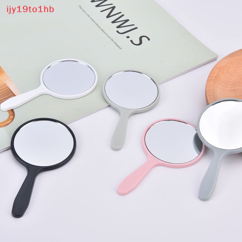 Gương trang điểm cầm tay gương trang điểm tròn có tay cầm gương mỹ phẩm mới