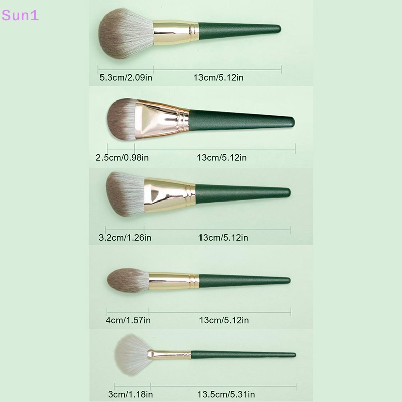 Set 1 / 14 Cọ Trang Điểm Lông Mềm Tiện Dụng