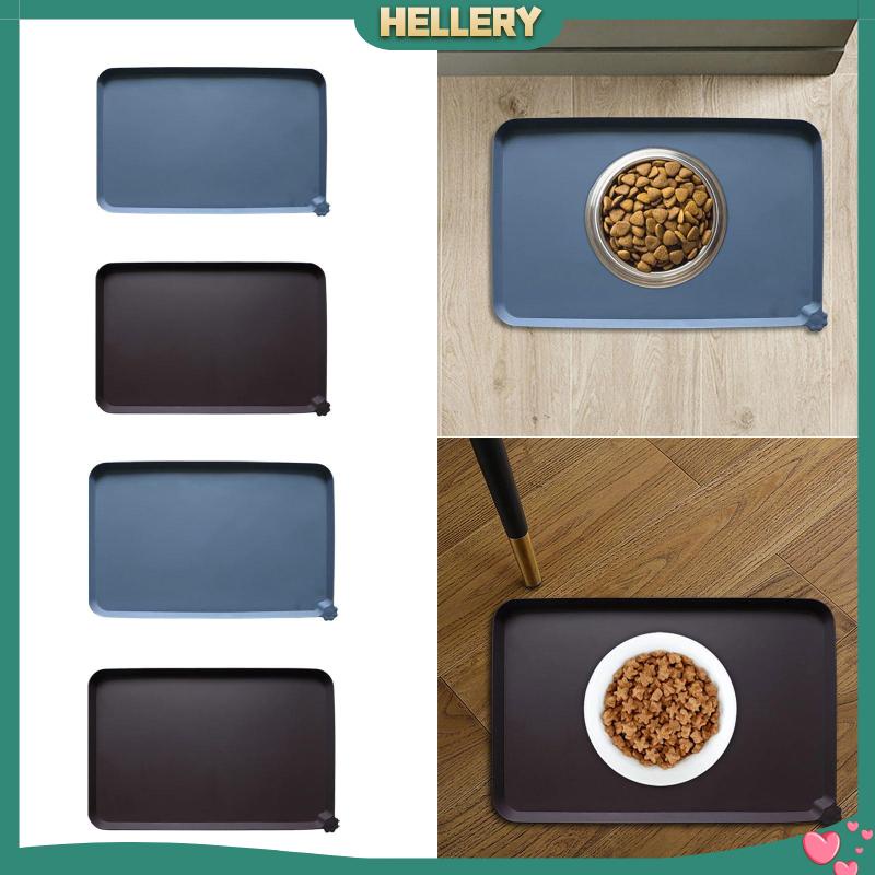 Thảm Lót Tô Đựng Thức Ăn Cho Thú Cưng Chống Nước Có Thể Giặt Được