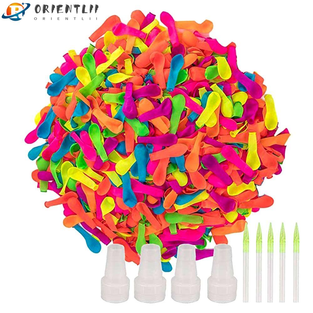 ORIENTLII 50 Bong Bóng Nước Vui Nhộn Màu Sắc Ngẫu Nhiên