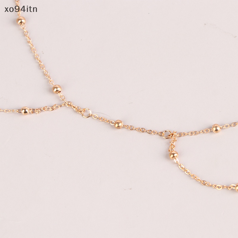 Tn Phụ Kiện Dây Xích Tua Rua Đính Đá Zircon Lấp Lánh Quyến Rũ Phụ Kiện Bikini Đi Biển Cho Nữ