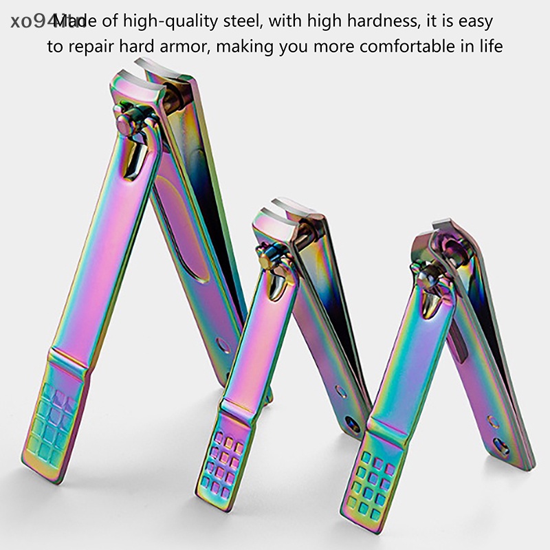 Kềm Cắt Móng Tay Bằng Thép Không Gỉ Nhiều Màu Sắc