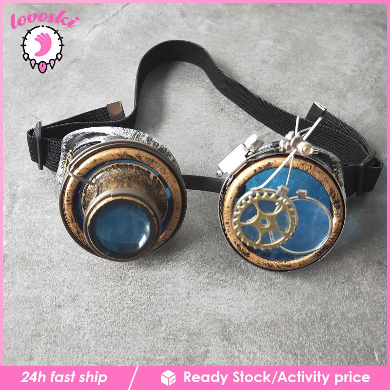 Kính Mát Thời Trang Steampunk Phong Cách Punk Gothic Cho Nam Và Nữ