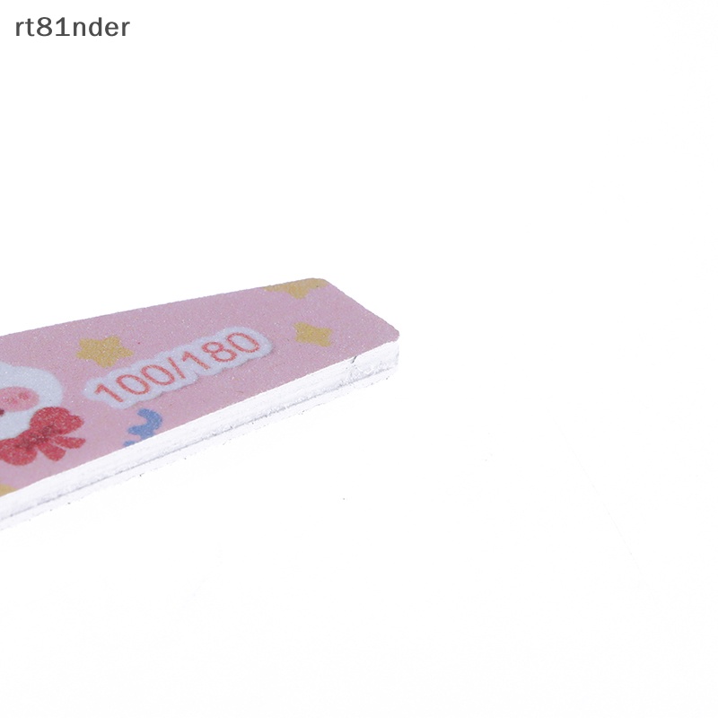 Dụng Cụ Dũa Móng Hai Mặt Màu Trắng In Họa Tiết Hoạt Hình