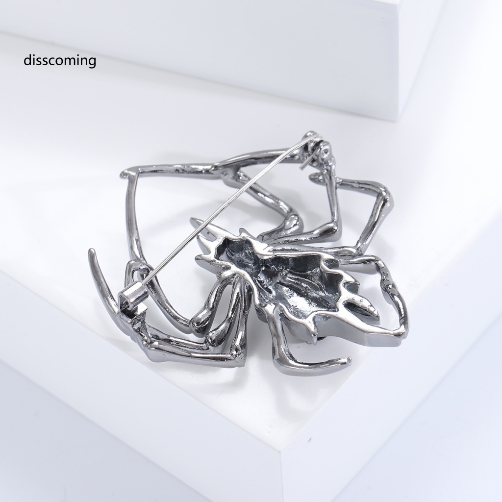 Áo Thun Tay Ngắn In Hình Thời Trang Dành Cho Nữ| Ghim Cài Áo Hình Nhện Đính Đá Thời Trang Cho Nam