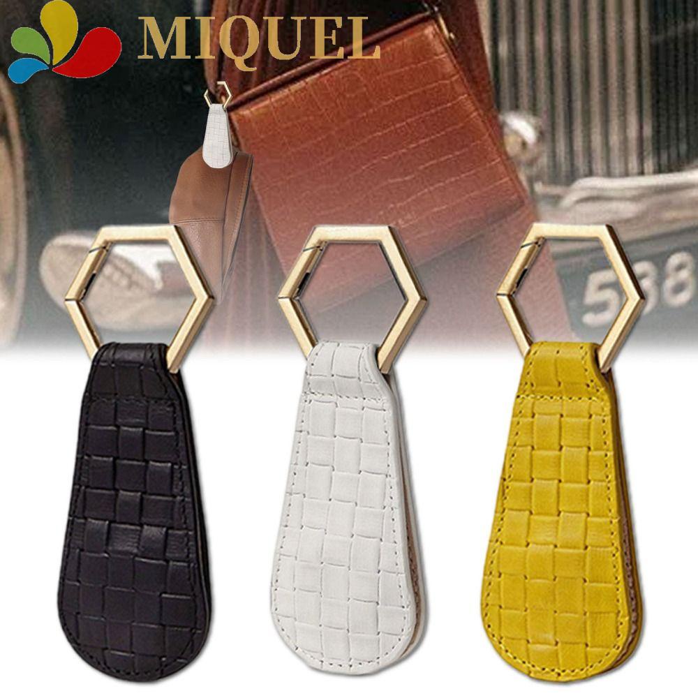 MIQUEL Kẹp Giữ Nón / Túi Xách Đa Năng Bằng Da PU Nhiều Màu Sắc