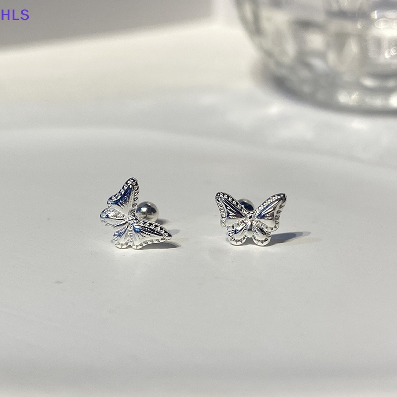 1 Đôi Khuyên Tai Hình Bướm Xoắn Ốc Dành Cho Nữ