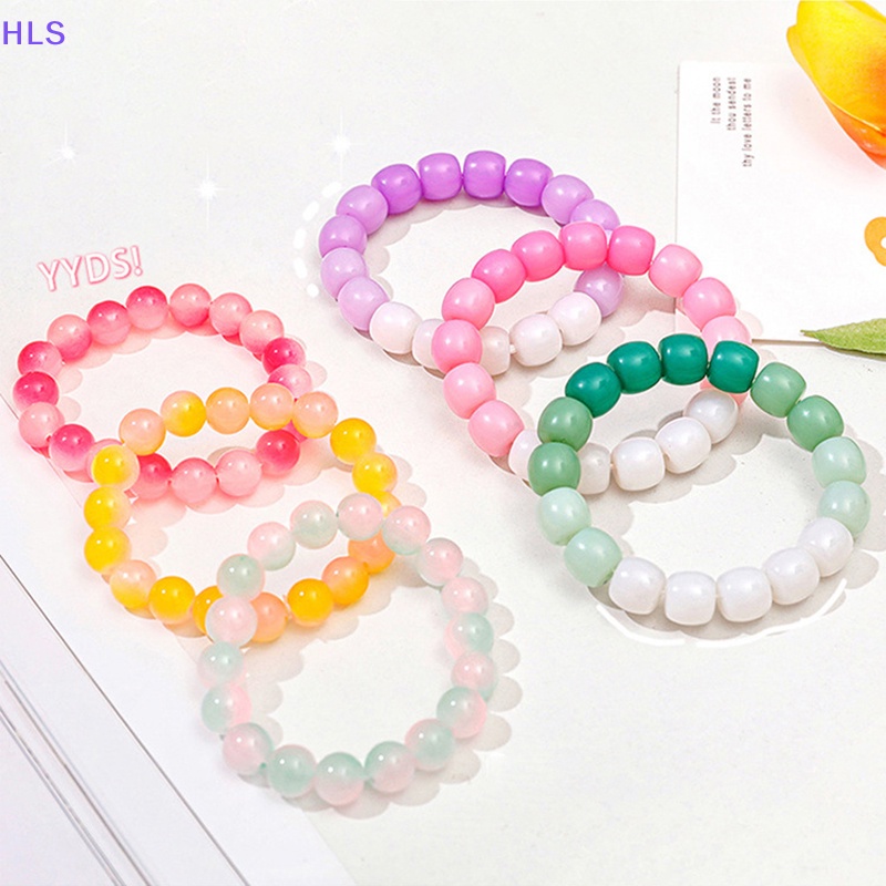 [HLS] Vòng Tay Thạch Pha Lê Màu Sắc Gradient Nhẹ Nhàng Làm Quà Tặng Cho Nữ