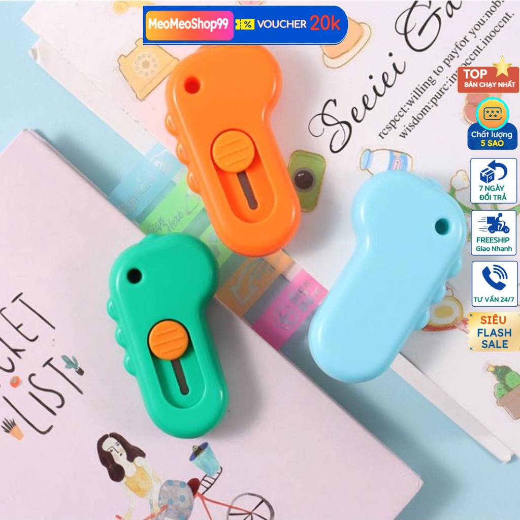 Dao Rọc Giấy Mini Hình Khủng Long Dễ Thương