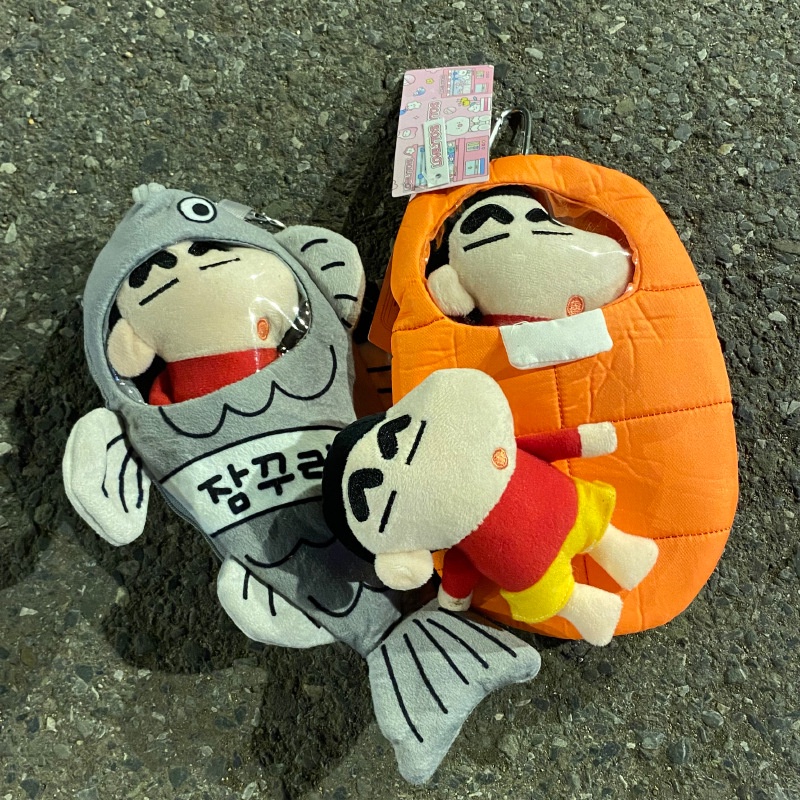 Túi Đựng Bút Chì / Mỹ Phẩm Dung Tích Lớn Hình Búp Bê Shin-Chan Hoạt Hình Sáng Tạo Dễ Thương Có Thể Tháo Rời