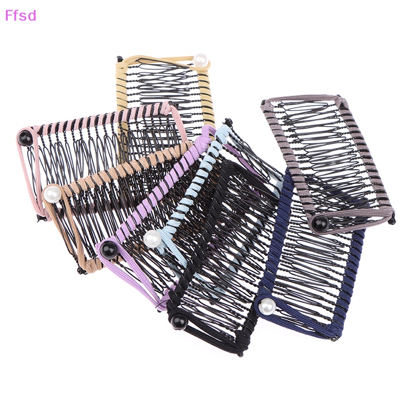 Lược Đôi Cài Tóc Co Giãn Phong Cách Vintage Bán Chạy