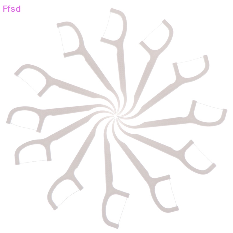 Set 30 / 50 / 100 Tăm Xỉa Răng Chăm Sóc Răng Miệng Tiện Dụng