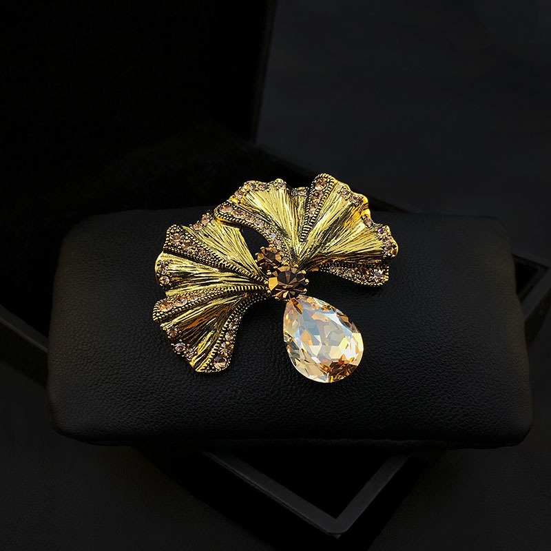 Trâm Cài Áo Đính Pha Lê Phong Cách Vintage Thời Trang Dành Cho Nữ SBS