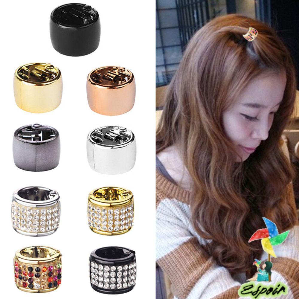 ESPO Dây Buộc Tóc Đuôi Ngựa Co Giãn Đính Pha Lê Độc Đáo Giá