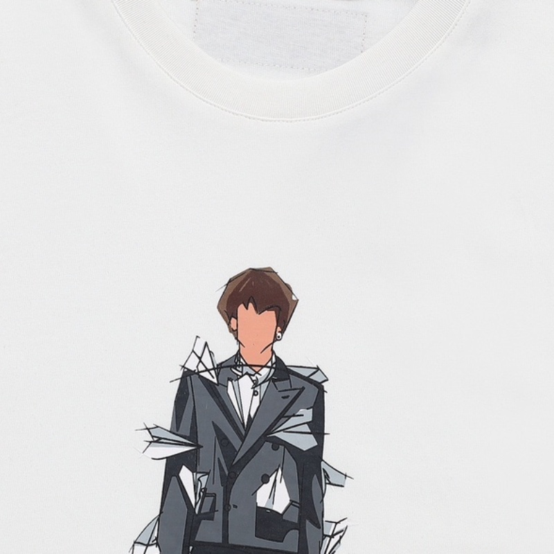 Áo Thun Tay Ngắn Cổ Tròn L55-Mới Hợp Thời Trang