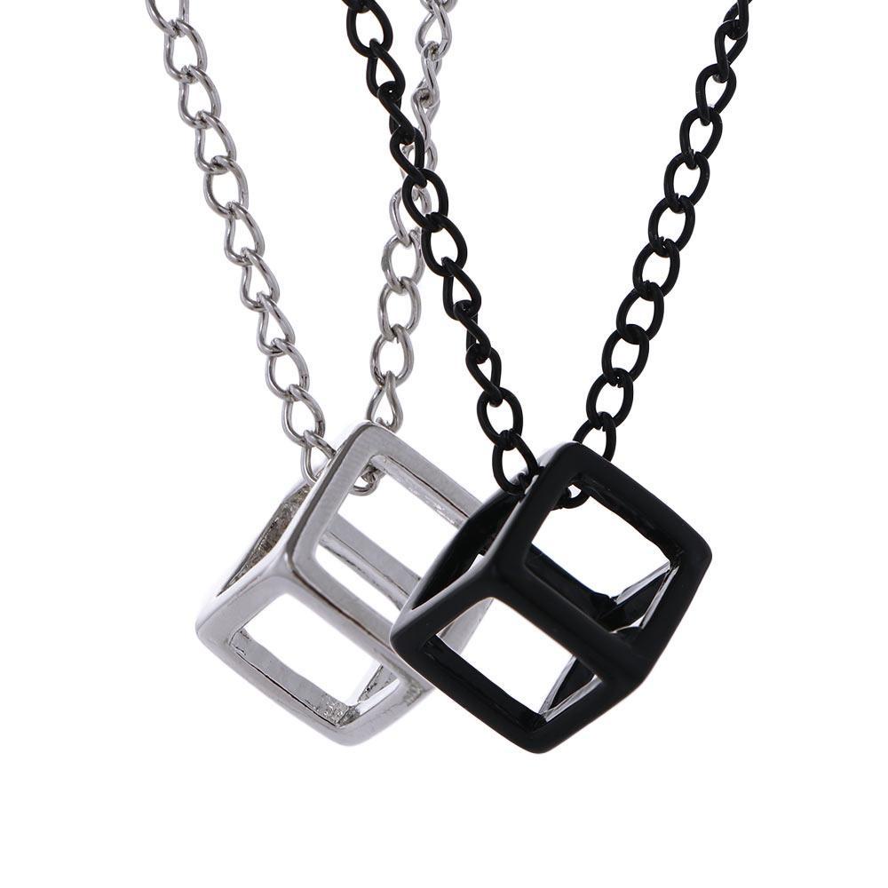 ANEMONE Vòng cổ Mặt Hình Học Phong Cách Hip Hop Thời Trang Cho Nam